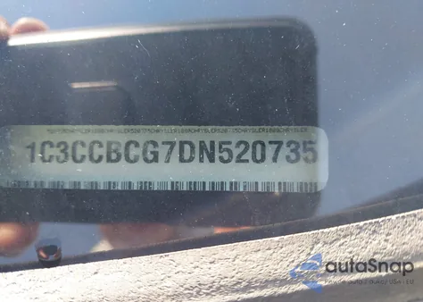 2013 Chrysler 200 Limited z USA, uszkodzony, nr VIN 1C3CCBCG7DN520735